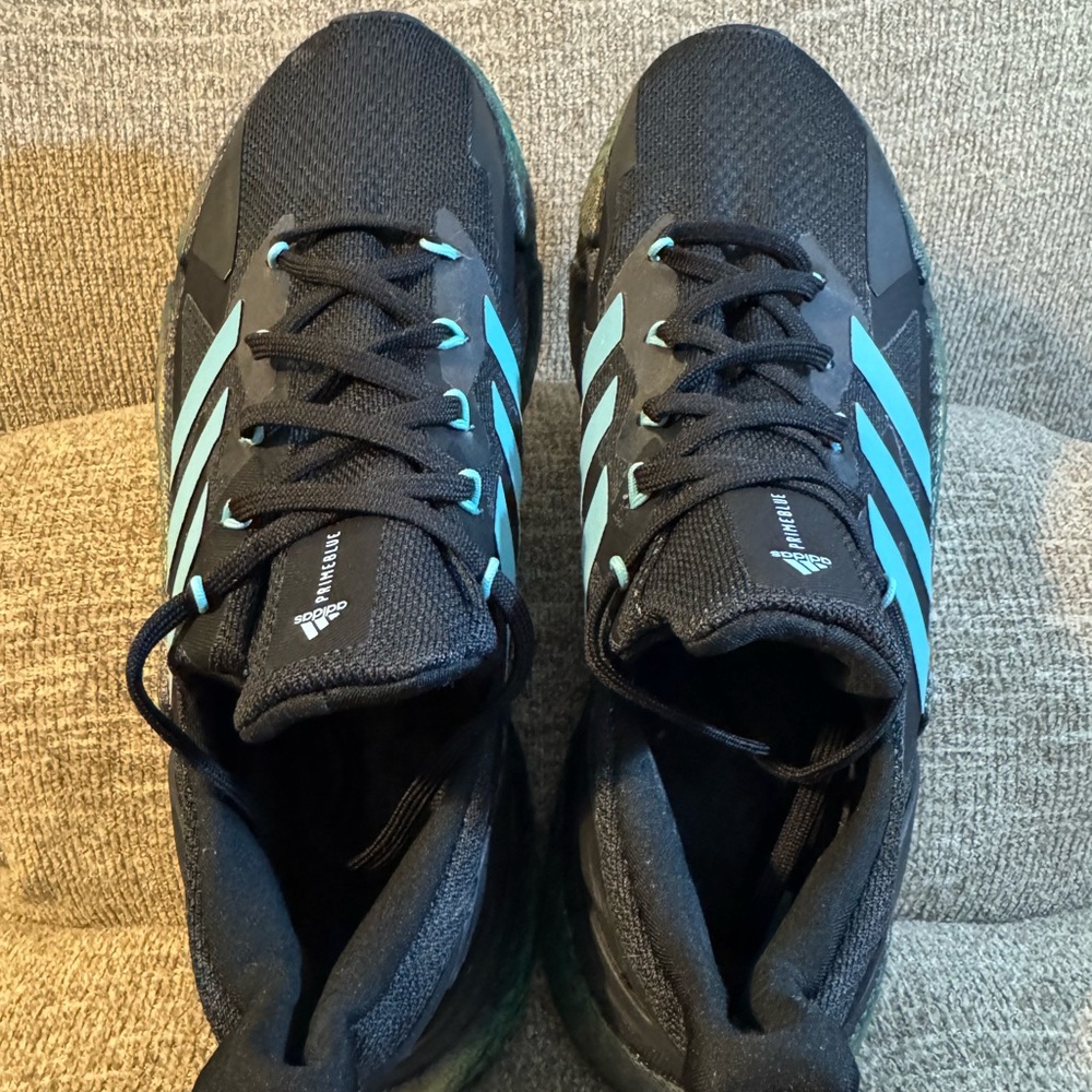 Adidas X9000L4 Men's Black /Blue/Green Shoes Size 10 - Picture 5 of 9